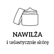 nawilża i uelastycznia skórę