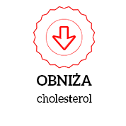 obniża cholesterol