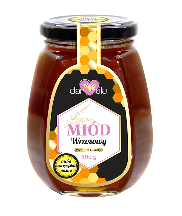 Miód wrzosowy 500g